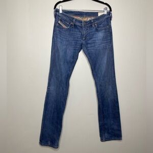 Y2K vintage 90s 2000s low raise boot cut Diesel lowky Jean 29 w 34 L